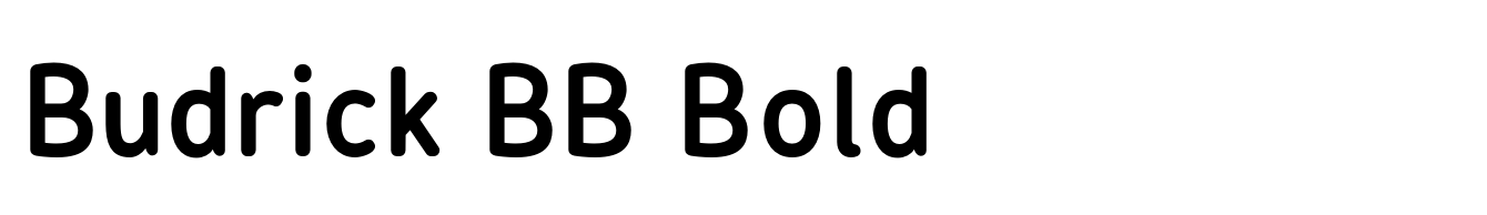 Budrick BB Bold